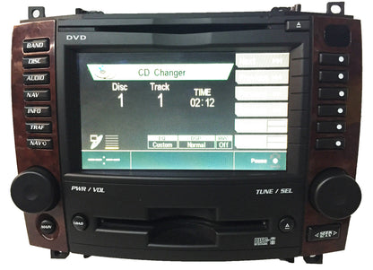 Cadillac Navigation BOSE Radio 6 Disc CD Changer MP3 Wood Trim