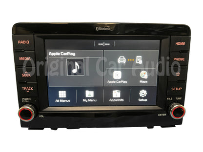 2018 - 2020 Kia Rio OEM 7" Touch Screen Bluetooth Android Carplay Multi Media Radio Receiver