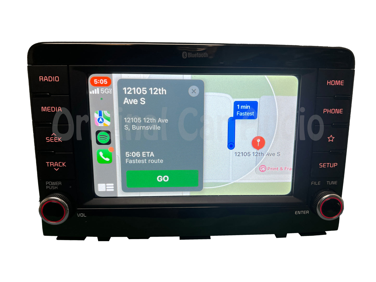 2018 - 2020 Kia Rio OEM 7" Touch Screen Bluetooth Android Carplay Multi Media Radio Receiver