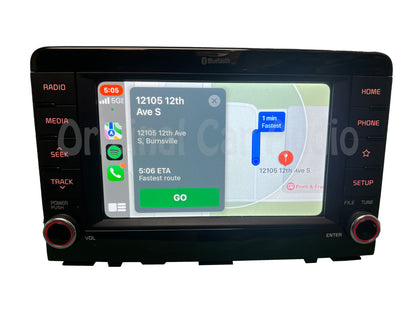 2018 - 2020 Kia Rio OEM 7" Touch Screen Bluetooth Android Carplay Multi Media Radio Receiver