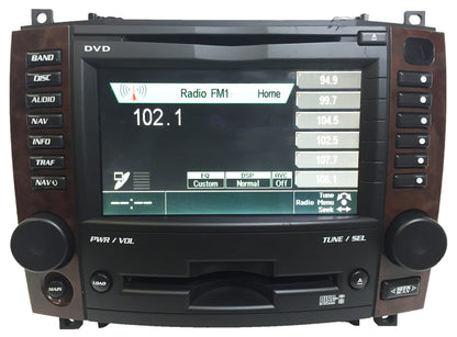 Cadillac Navigation BOSE Radio 6 Disc CD Changer MP3 Wood Trim