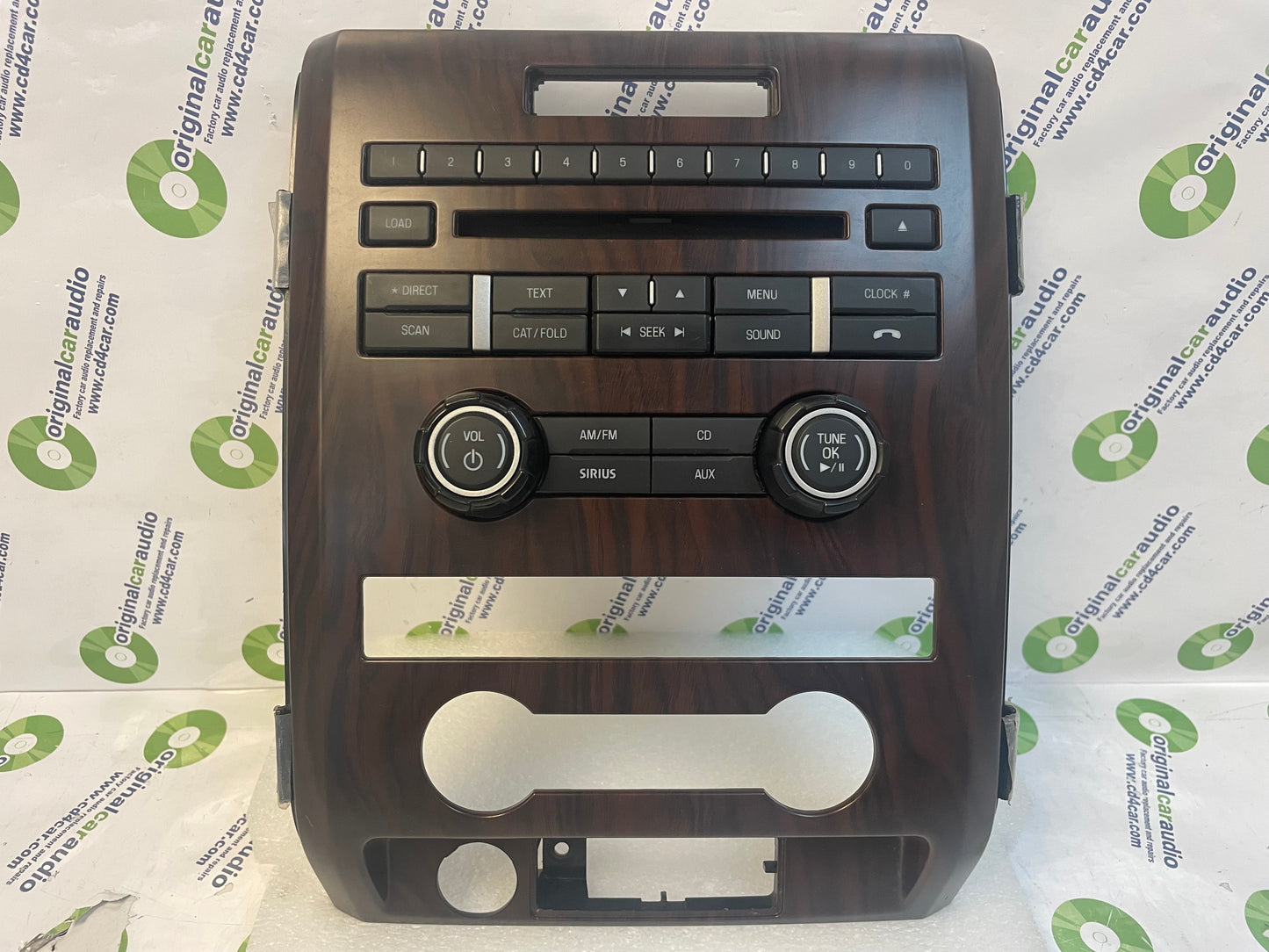 2012 Ford F150 OEM 6 CD Control Panel Faceplate