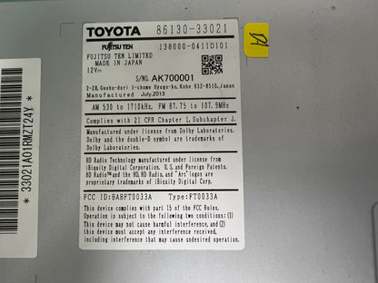 Refurbished 2013 - 2015 Lexus ES350 OEM Mark Levinson Multi Media Gracenote Bluetooth SAT AM FM HD Radio Receiver 100079