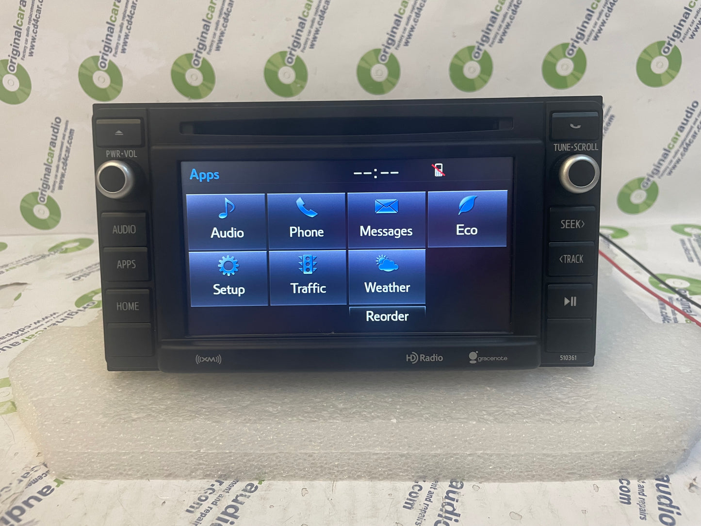 2016 - 2019 Toyota Tacoma HD Radio Touch Screen 510361