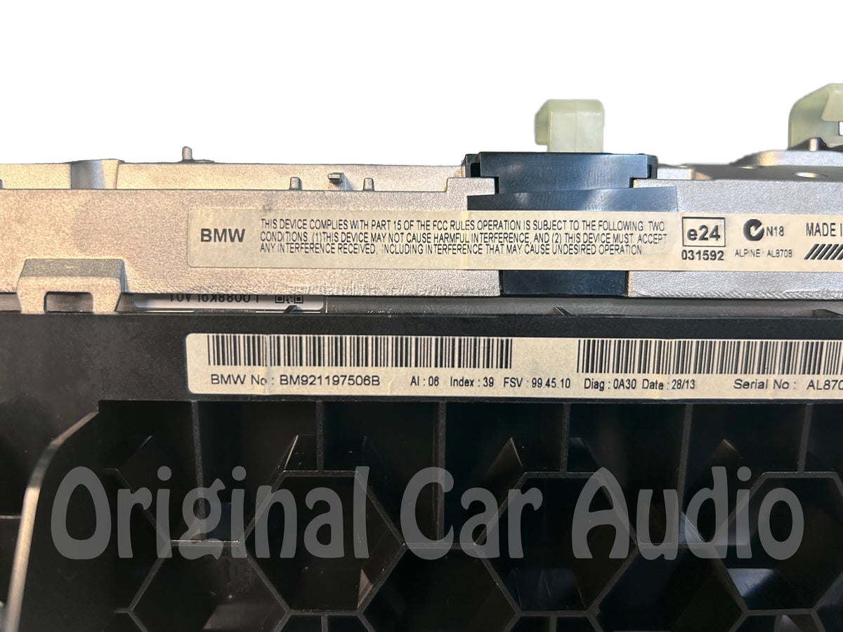 REFURBISHED 2008 - 2013 BMW 1 Series OEM E88 E87 E82 CID CIC Navigation Radio 8.8" Display Screen Monitor