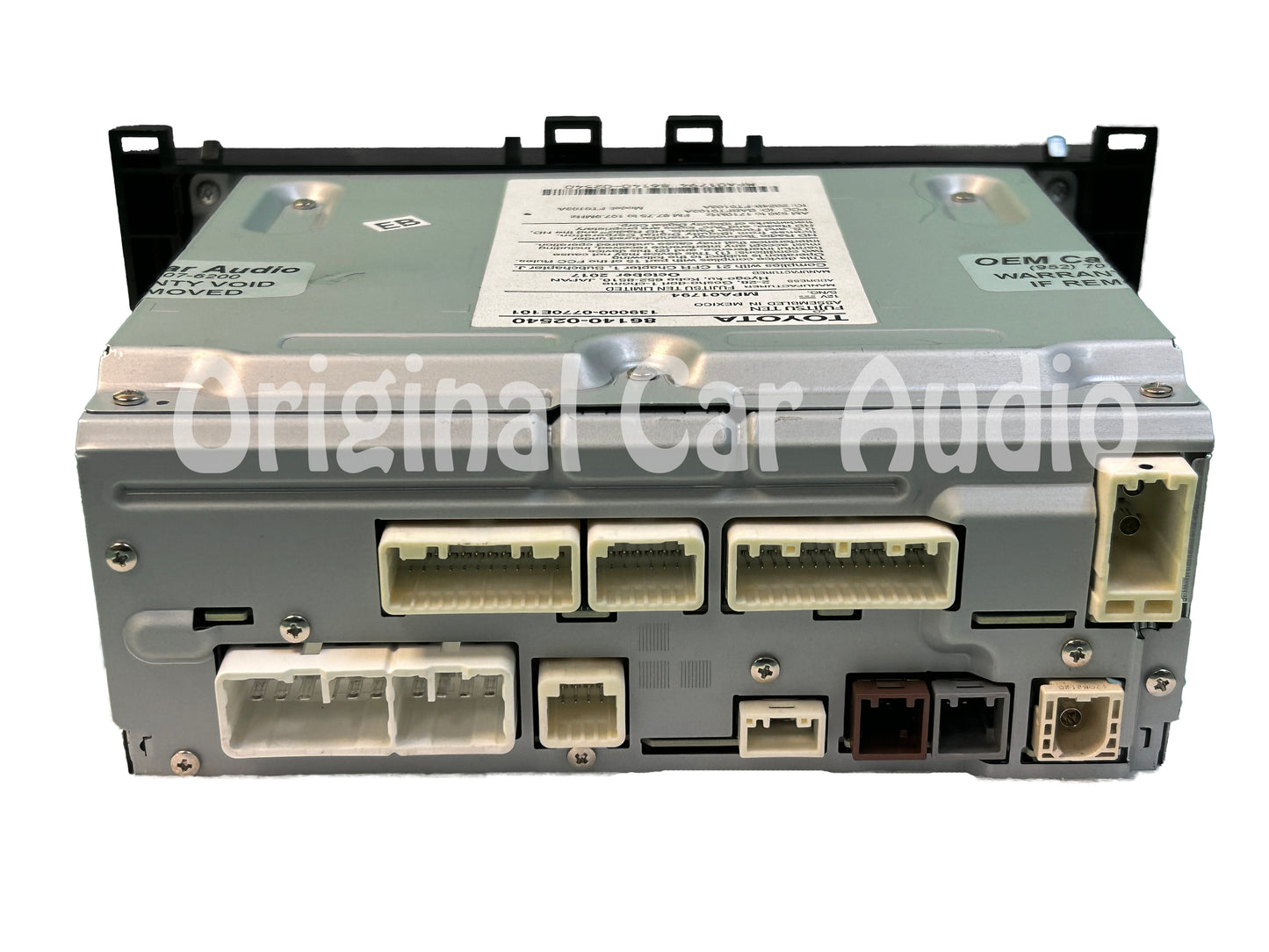 2017 - 2019 Toyota Corolla OEM Am Fm Sat GPS Navigation Radio Receiver Display Screen 100638