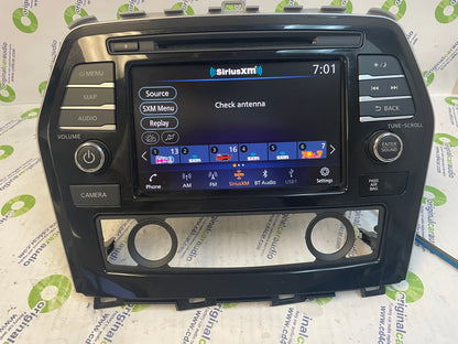 2019 - 2020 Nissan Maxima OEM BOSE Touch Screen GPS Navigation HD Radio Bluetooth Media Receiver