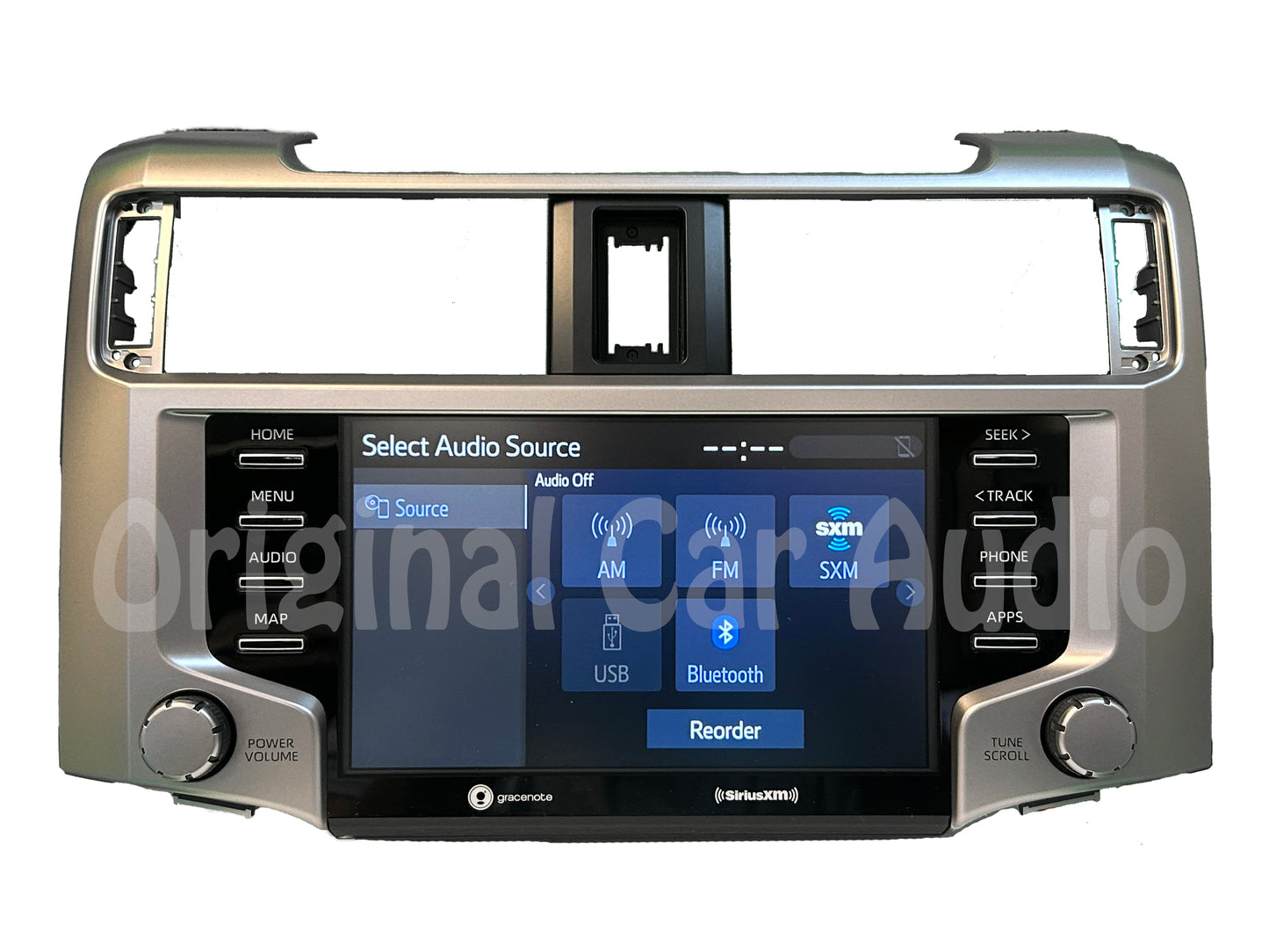 2020 - 2022 Toyota 4Runner Gracenote Sat Radio Display And Receiver Touch Screen Navigation