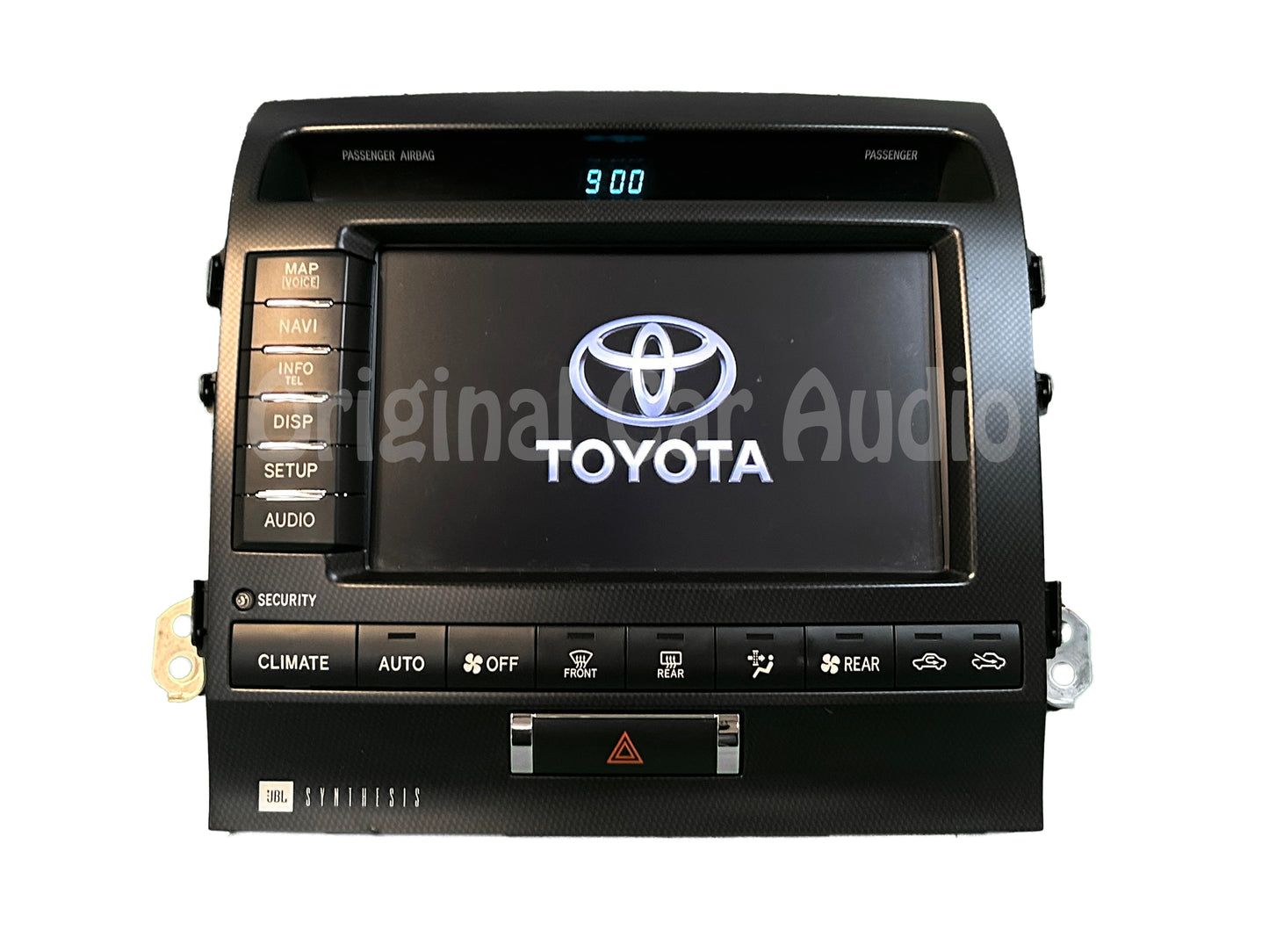 2010 - 2011 Toyota Land Cruiser OEM HDD Multi Information Navigation Radio Touch Screen Display Monitor