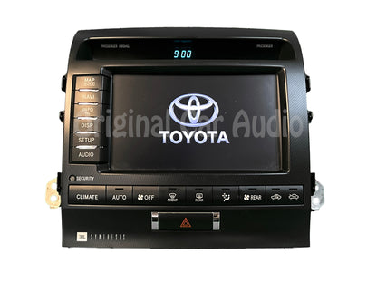 2010 - 2011 Toyota Land Cruiser OEM HDD Multi Information Navigation Radio Touch Screen Display Monitor