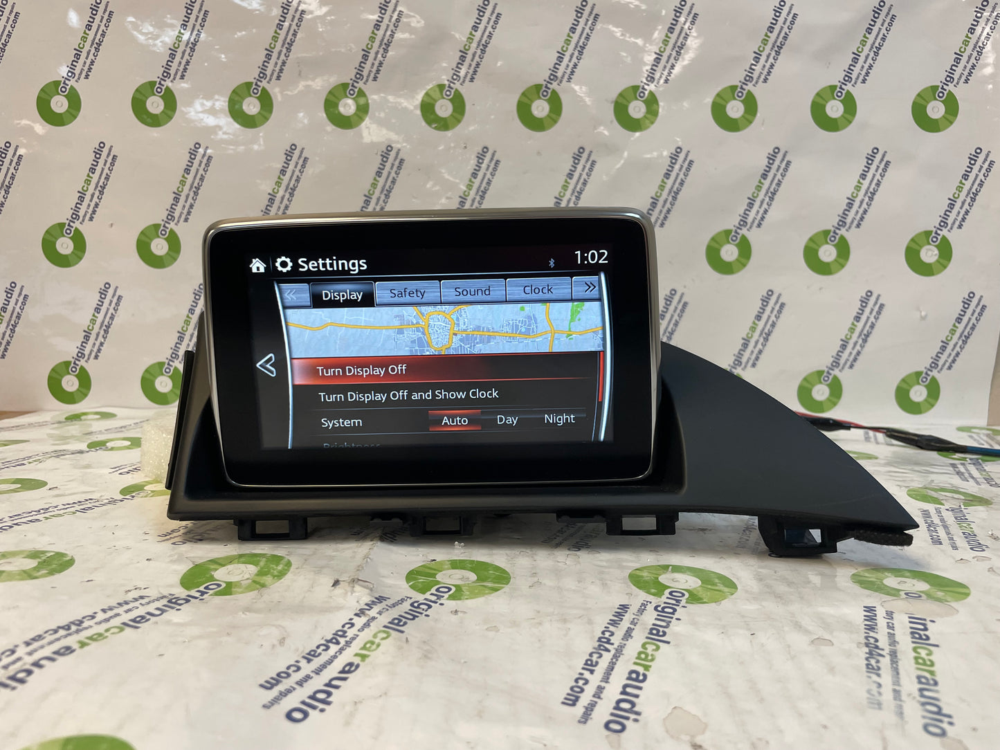 2017 - 2020 Fiat 124 Spider Navigation Display Screen w/ Bezel
