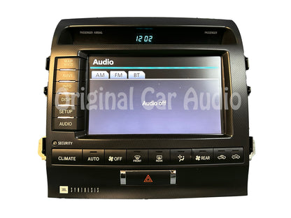 2010 - 2011 Toyota Land Cruiser OEM HDD Multi Information Navigation Radio Touch Screen Display Monitor