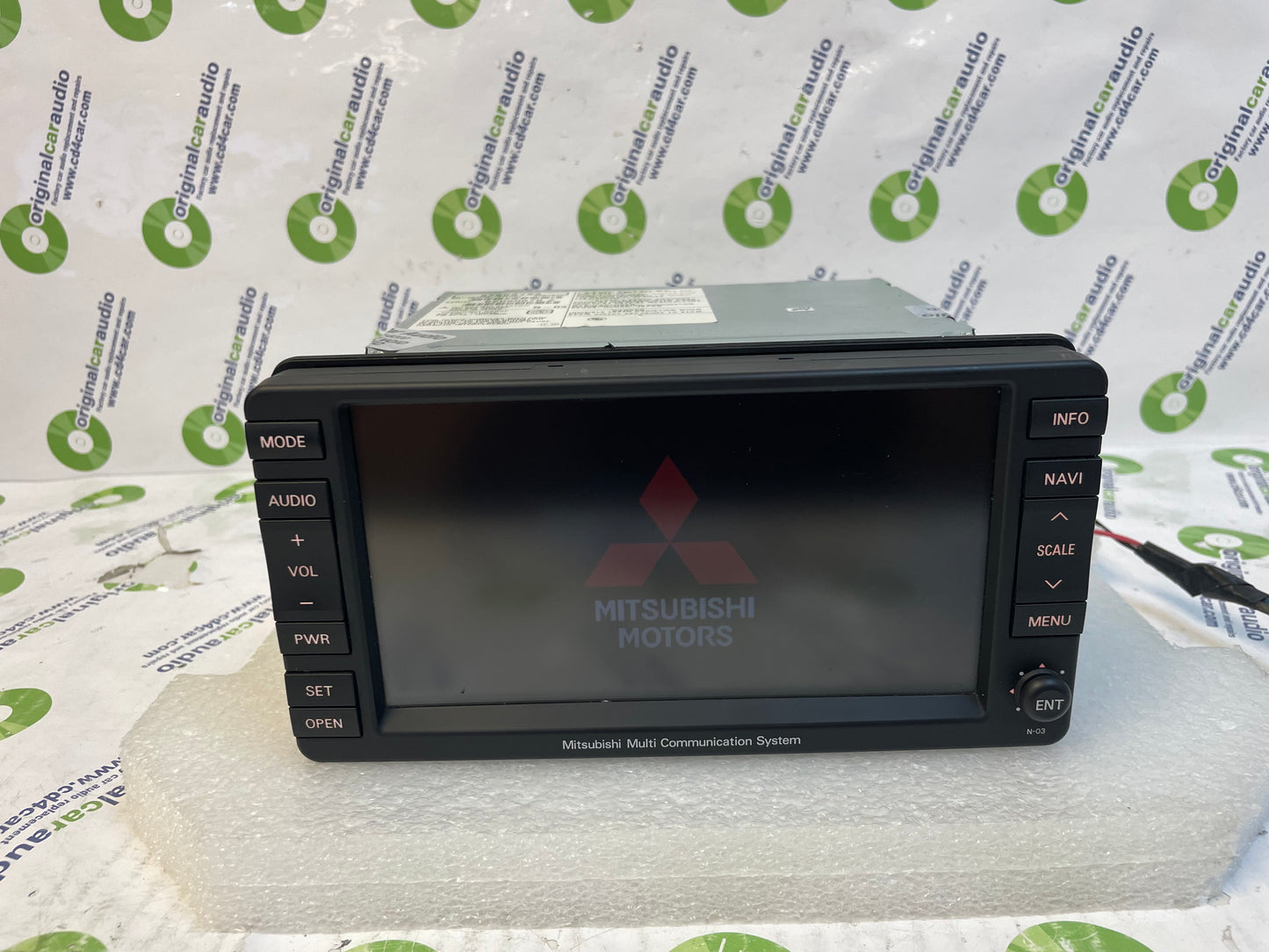 2009 - 2010 Mitsubishi Outlander GPS NAVIGATION RADIO AM/FM OEM