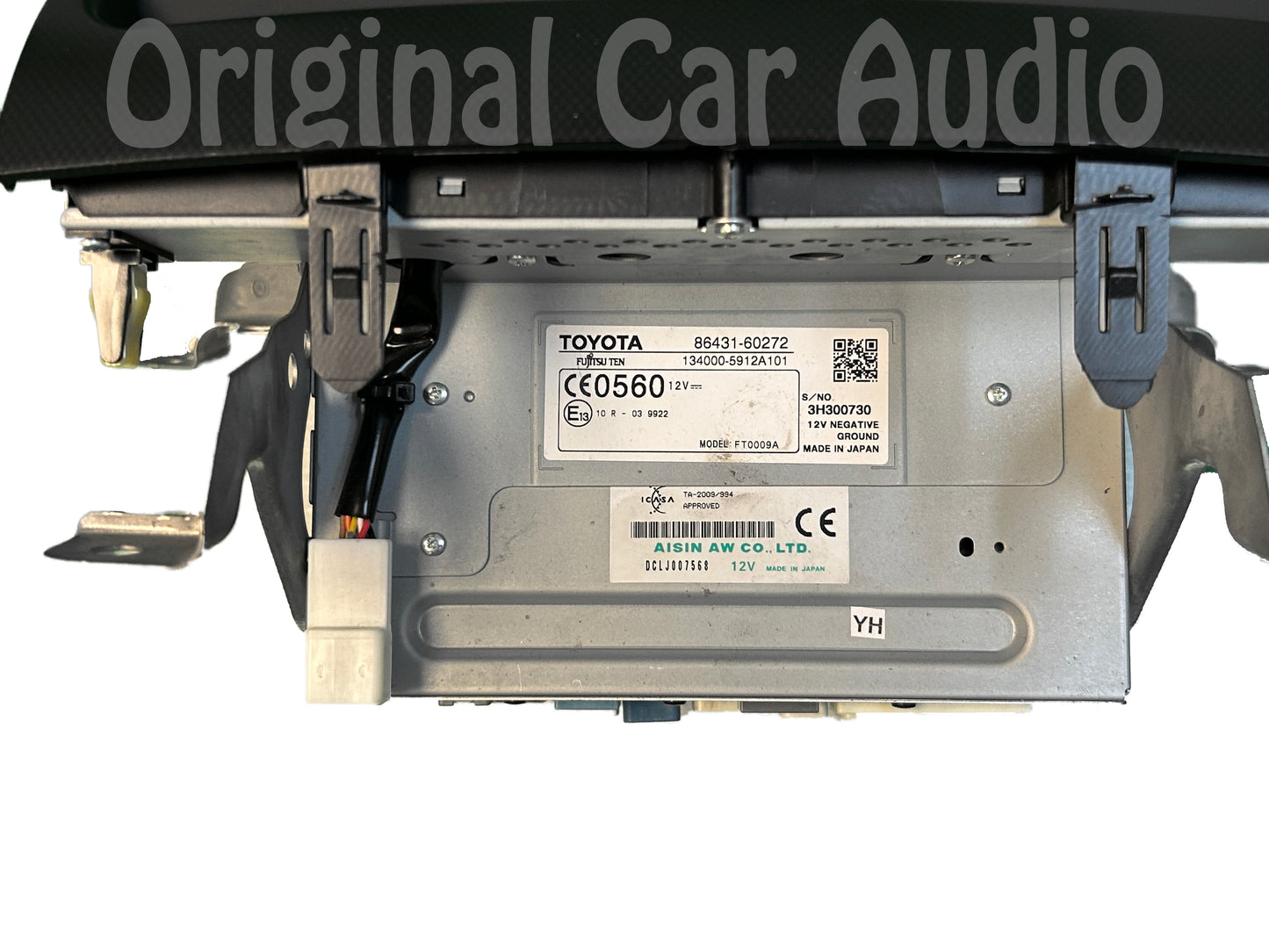 2010 - 2011 Toyota Land Cruiser OEM HDD Multi Information Navigation Radio Touch Screen Display Monitor