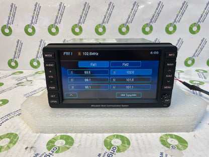 2009 - 2010 Mitsubishi Outlander GPS NAVIGATION RADIO AM/FM OEM