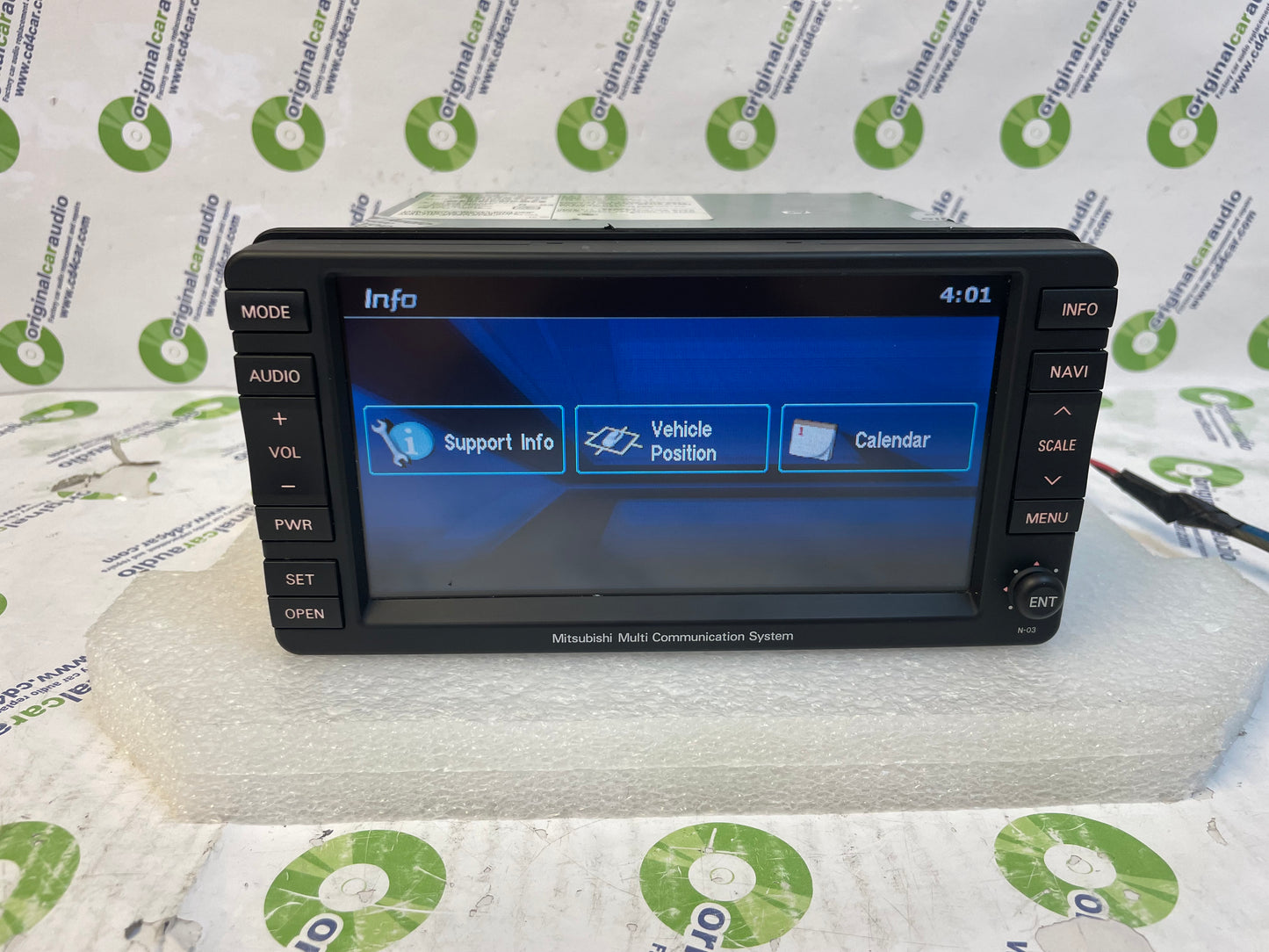 2009 - 2010 Mitsubishi Outlander GPS NAVIGATION RADIO AM/FM OEM