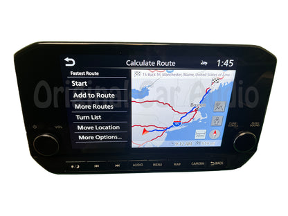 2022 - 2024 Nissan Pathfinder OEM Navigation Multi Media Apple Car Play Android Auto Bluetooth SAT Radio Receiver - Analog