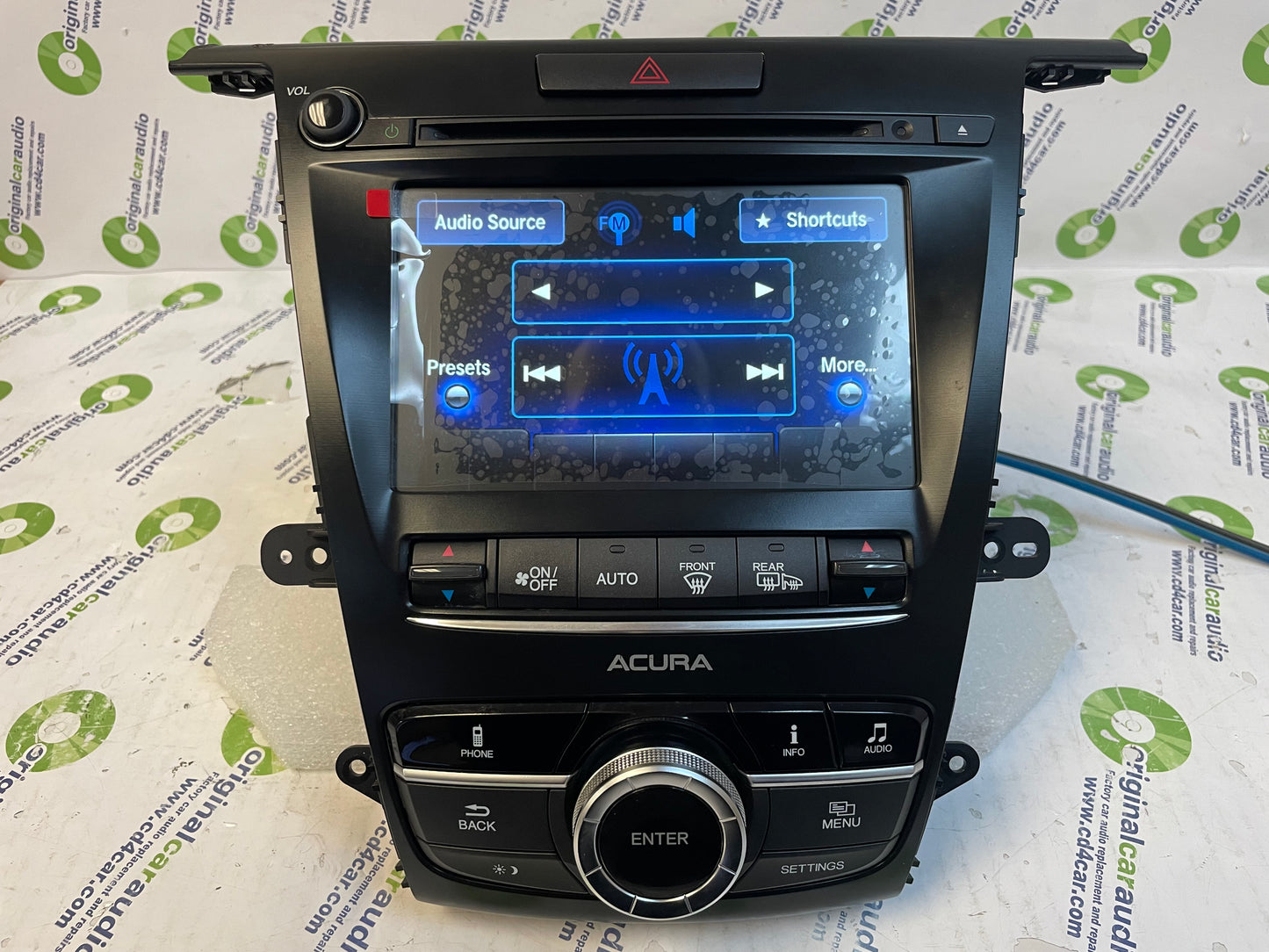 Refurbished 2015 - 2017 Acura TLX OEM Non Navigation Radio Display Screen Receiver w/ Controller