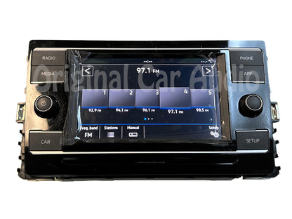 Refurbished 2019 Volkswagen Jetta OEM 6.5" Touchscreen Multi Media Radio Receiver w/ CARPLAY