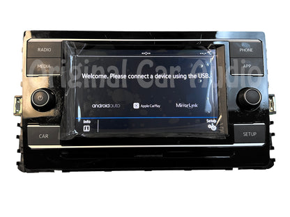 Refurbished 2019 Volkswagen Jetta OEM 6.5" Touchscreen Multi Media Radio Receiver w/ CARPLAY