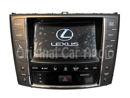 Reman 2012 - 2015 Lexus IS250 IS350 OEM Touch Screen Navigation Climate Information Display Monitor
