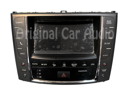 Reman 2012 - 2015 Lexus IS250 IS350 OEM Touch Screen Navigation Climate Information Display Monitor