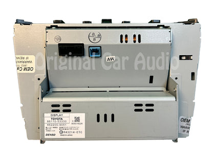 Reman 2012 - 2015 Lexus IS250 IS350 OEM Touch Screen Navigation Climate Information Display Monitor