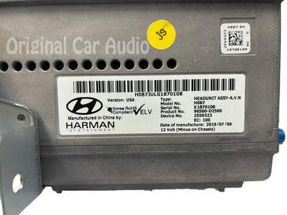 2017 - 2019 HYUNDAI GENESIS G90 OEM AM FM SIRIUS XM NAVIGATION RADIO RECEIVER HEAD UNIT
