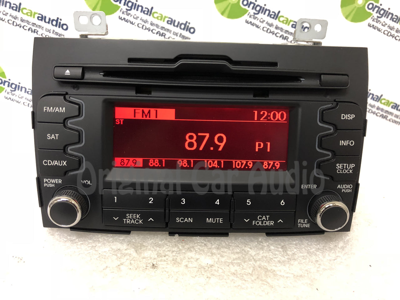 2010 - 2013 Kia Sportage OEM AM FM CD Bluetooth Media Radio Receiver