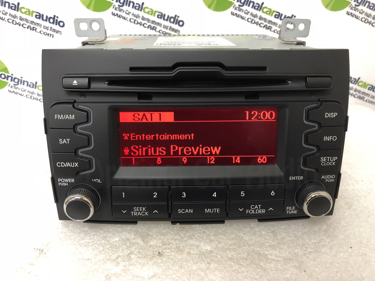 2010 - 2013 Kia Sportage OEM AM FM CD Bluetooth Media Radio Receiver