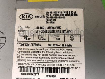 2010 - 2013 Kia Sportage OEM AM FM CD Bluetooth Media Radio Receiver