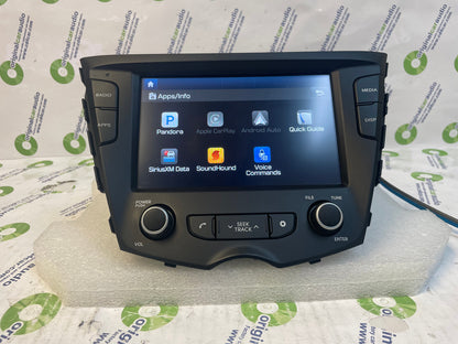 Refurbished 2016 - 2017 Hyundai Veloster OEM Touch Screen Multi Media Radio Receiver