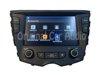 16-17 Hyundai Veloster OEM Premium Sound AM FM Radio Receiver Display