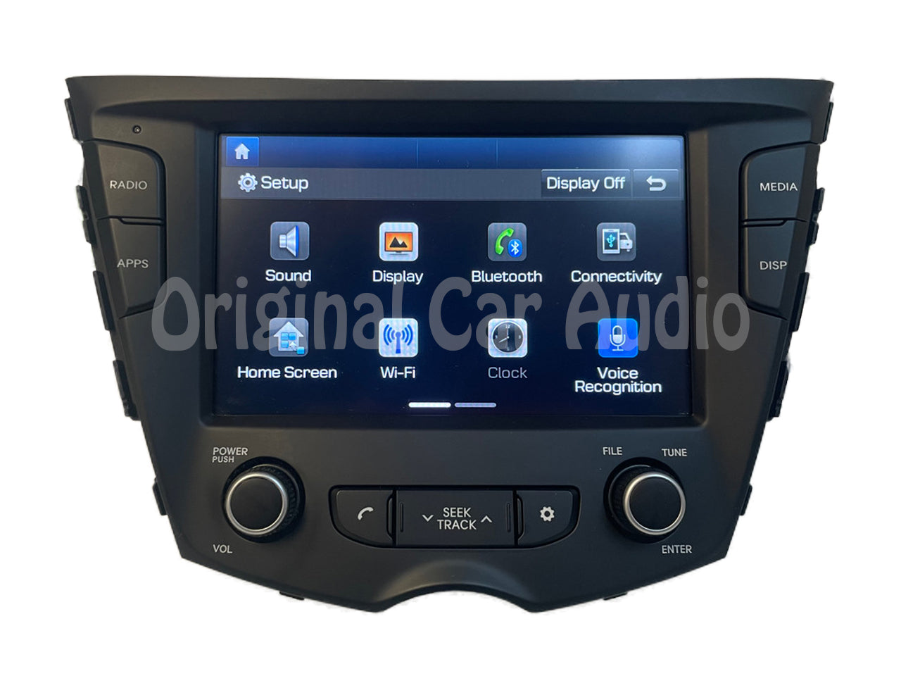 16-17 Hyundai Veloster OEM Premium Sound AM FM Radio Receiver Display