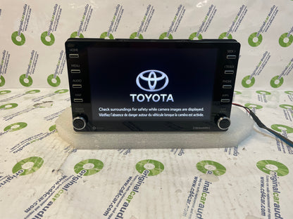 2019-2021 Toyota C-HR OEM RADIO RECEIVER DISPLAY TOUCHSCREEN NAVIGATION