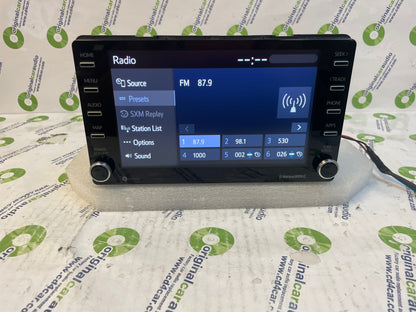 2019-2021 Toyota C-HR OEM RADIO RECEIVER DISPLAY TOUCHSCREEN NAVIGATION