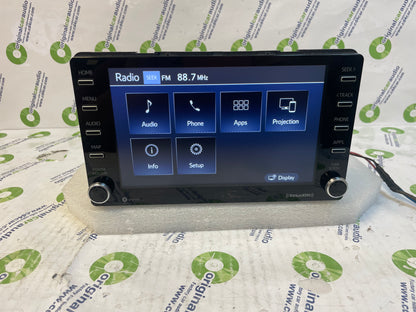 2019-2021 Toyota C-HR OEM RADIO RECEIVER DISPLAY TOUCHSCREEN NAVIGATION