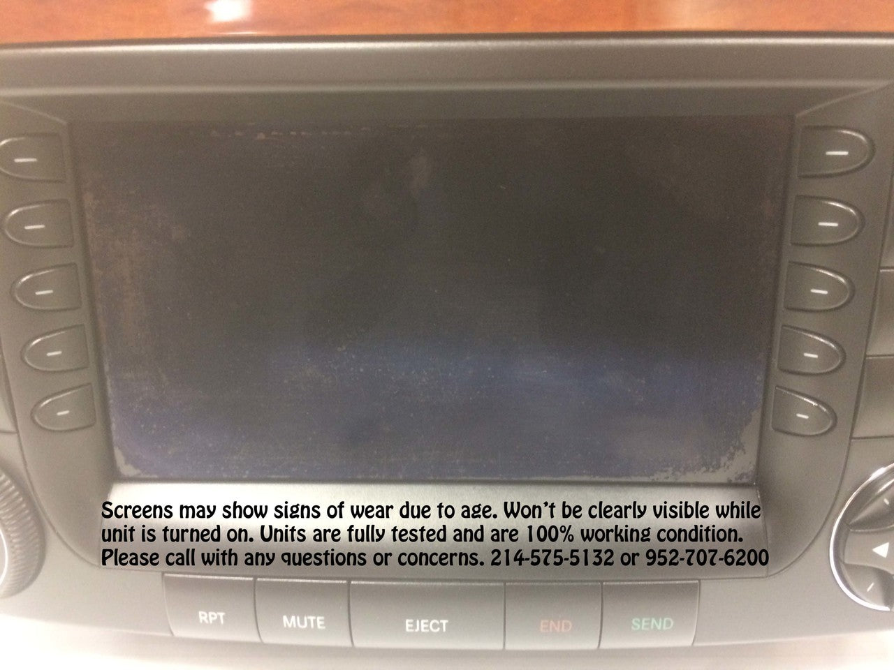 2004 2005 2006 Mercedes S Class CL Class OEM Navigation Radio Receiver