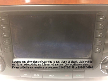 2004 2005 2006 Mercedes S Class CL Class OEM Navigation Radio Receiver