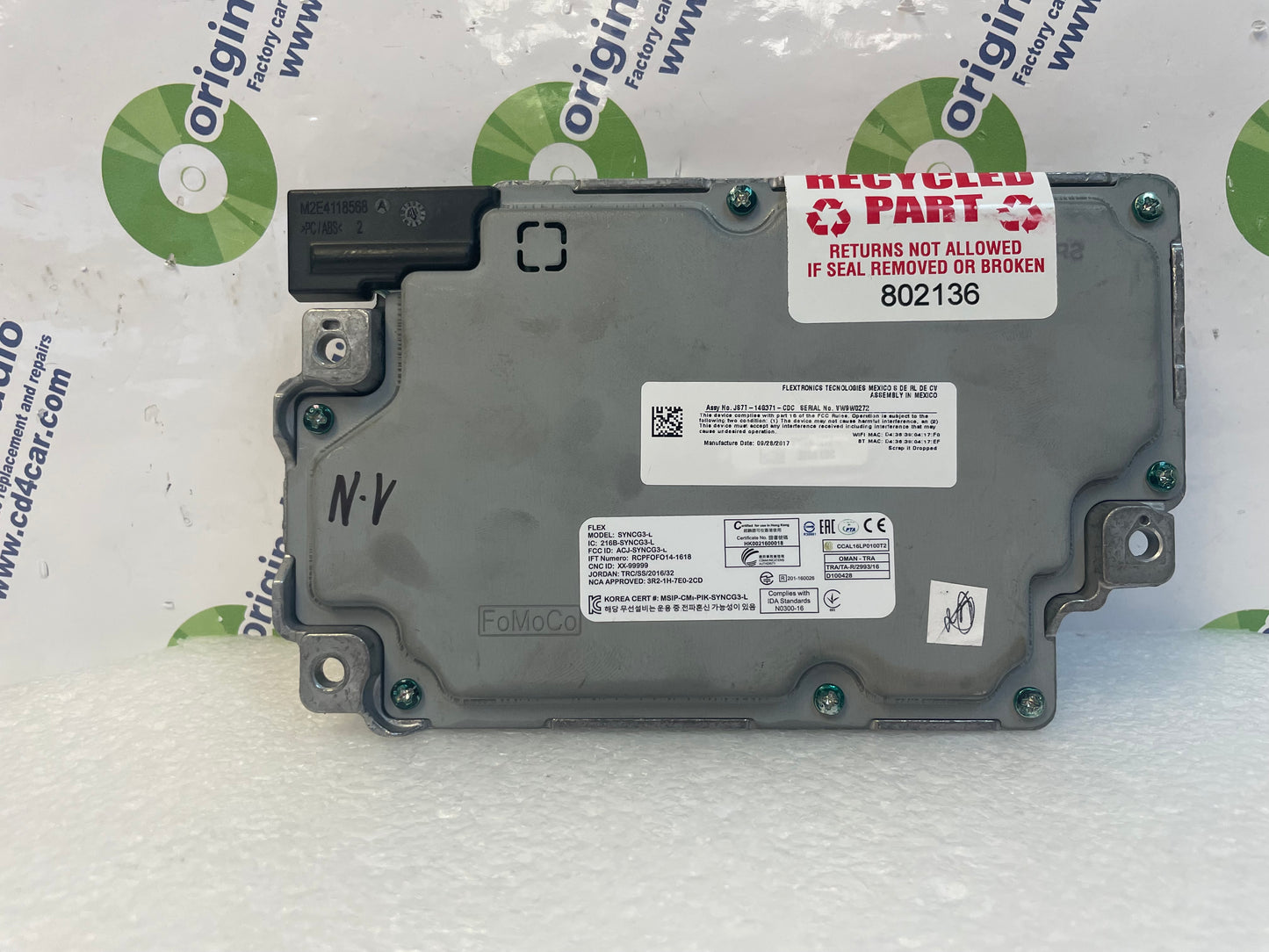 BRAND NEW 2017 - 2019 Ford Lincoln Fiesta Mustang OEM SYNC 3 APIM Module With Navigation
