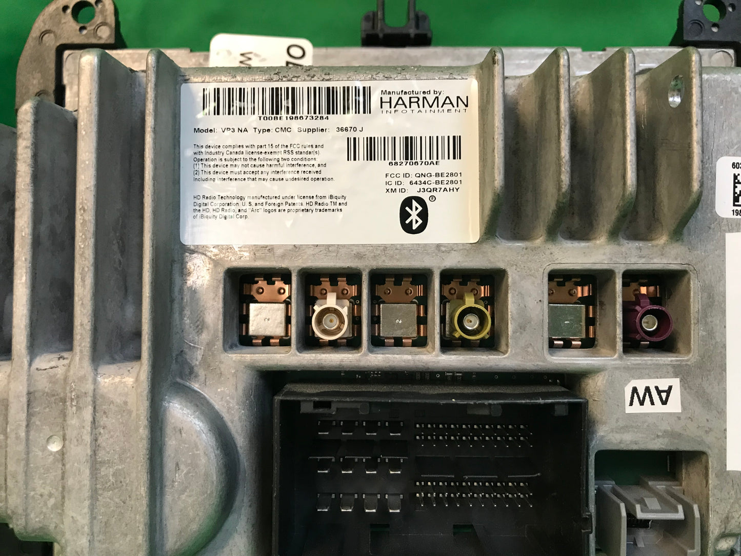 Refurbished 2014 - 2017 Dodge Durango OEM VP3 NA Touch Screen U Connect Multi Media Receiver