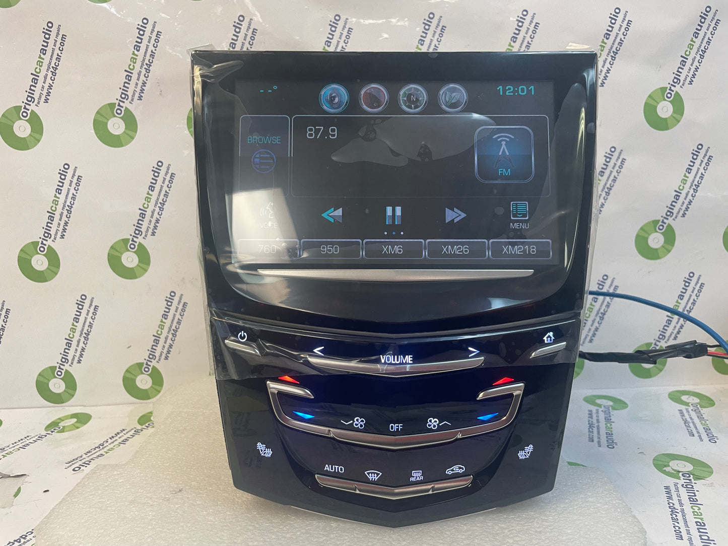 New  2013 - 2019  Cadillac Navigation Bluetooth Touch Screen Display Control Panel Unit With Heated Seat Option ONLY