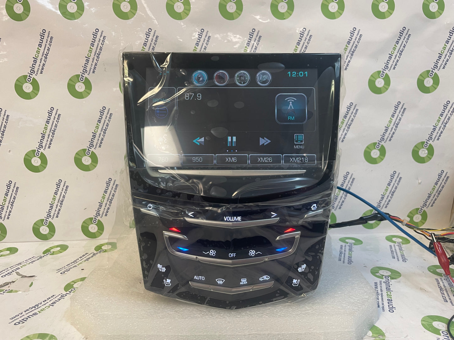 NEW 2013 - 2019  Cadillac Navigation Bluetooth Touch Screen Display Control Panel Unit With Heated and Cooled Seats