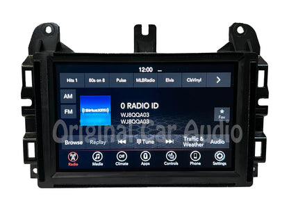 Refurbished 2018 - 2020 Dodge Durango OEM VP2_7 WD NA SXM 7" UConnect Multimedia AM FM XM Multi Media Radio Receiver