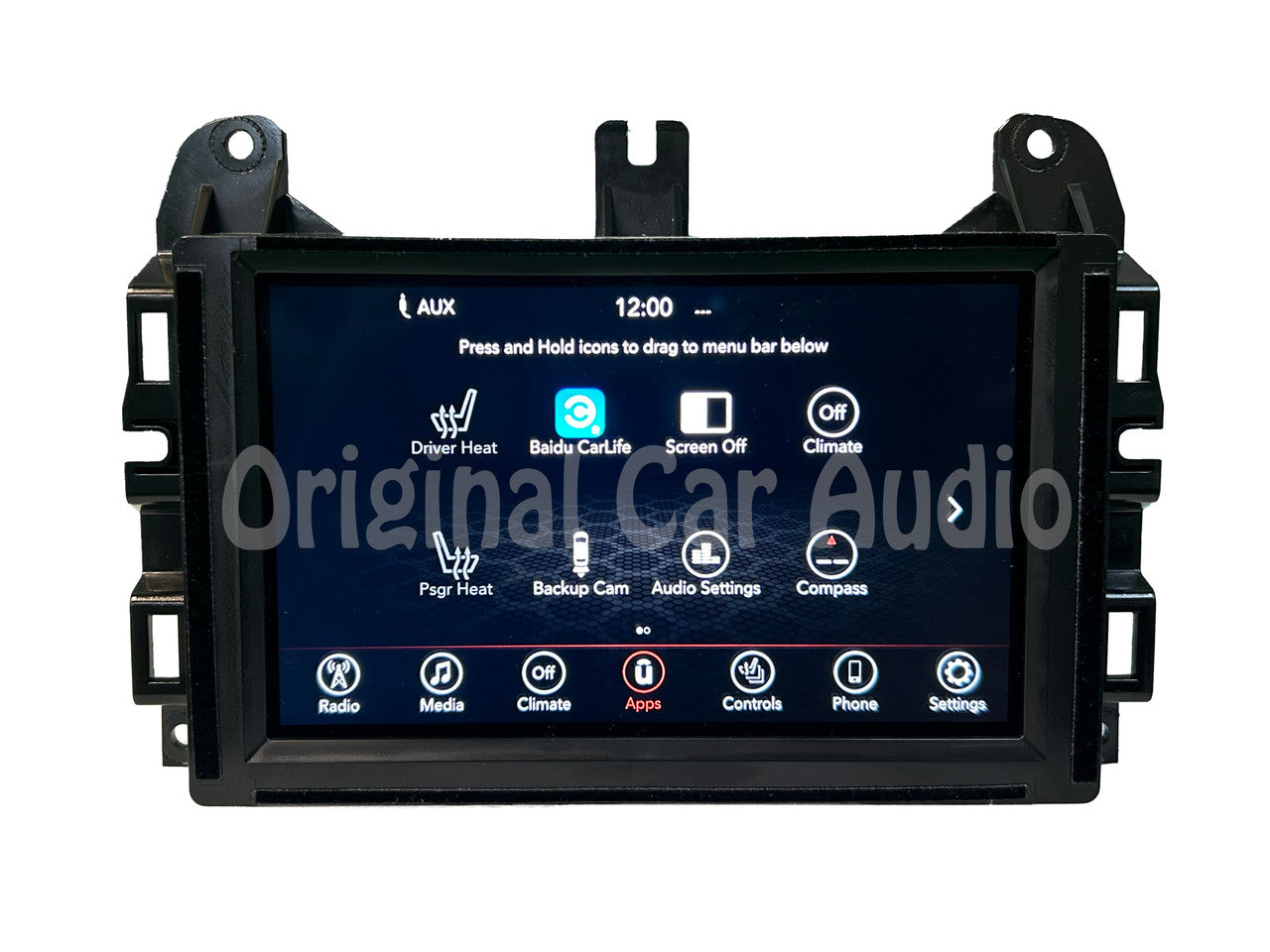 Refurbished 2018 - 2020 Dodge Durango OEM VP2_7 WD NA SXM 7" UConnect Multimedia AM FM XM Multi Media Radio Receiver