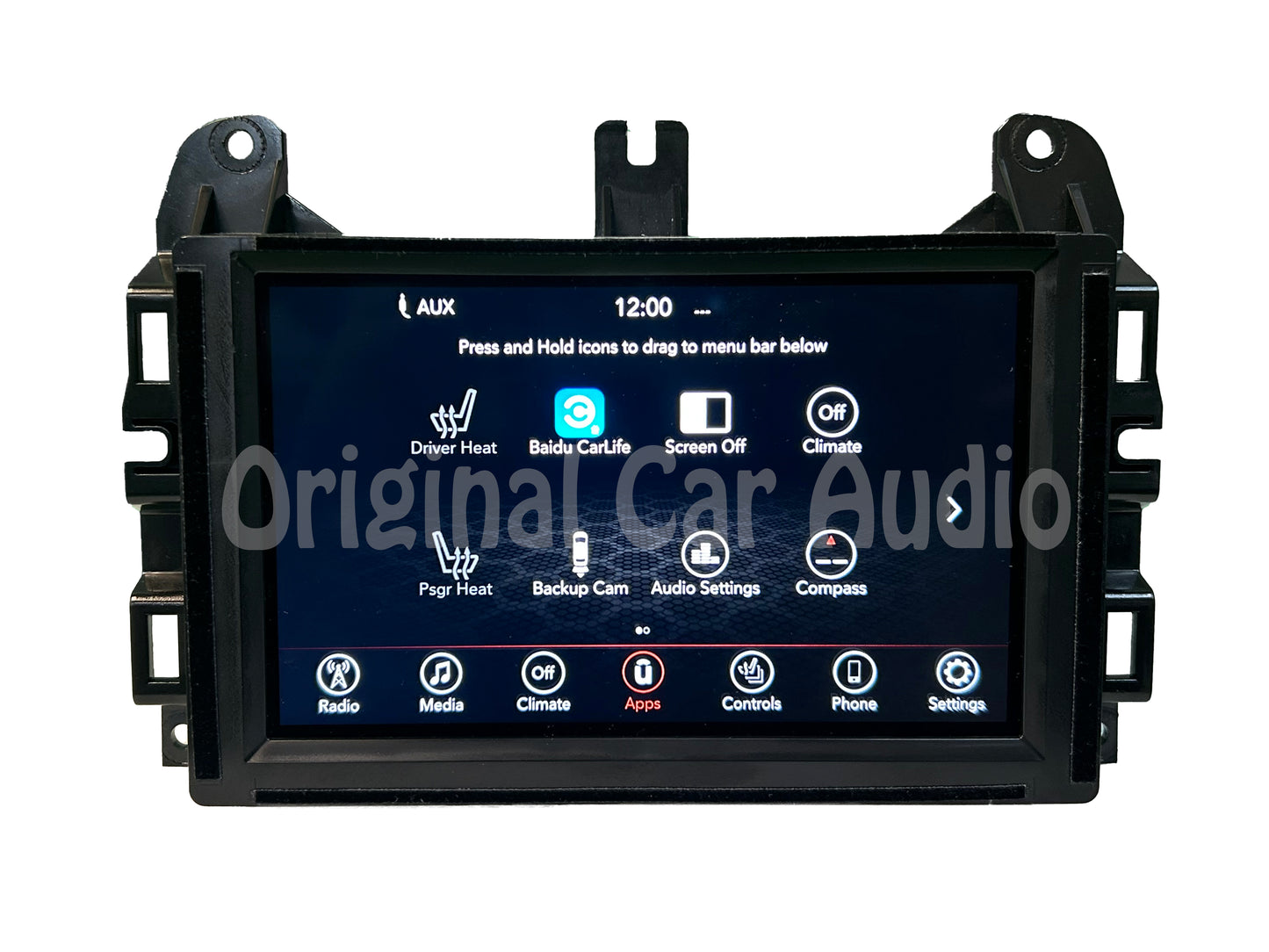 2018 - 2020 Dodge Durango OEM VP2_7 WD NA SXM 7" UConnect Multimedia AM FM XM Multi Media Radio Receiver