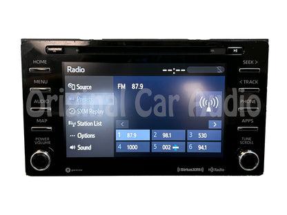 2020 - 2022 Toyota Camry Corolla OEM Navigation 7" Touch Screen AM FM HD Radio Receiver
