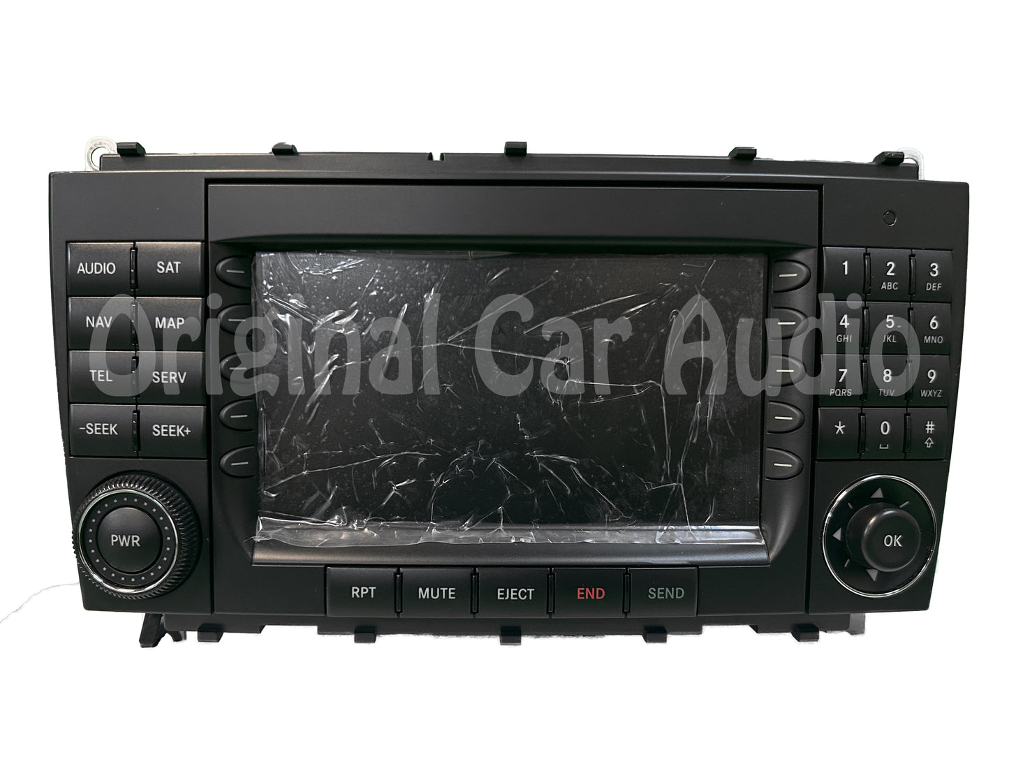 Refurbished 2005 - 2009 Mercedes-Benz CLK Class OEM Comand Navigation Radio CD Player Display 209 Type