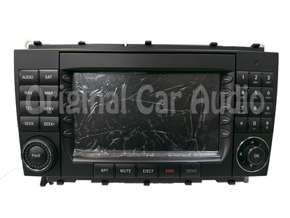 Refurbished 2005 - 2009 Mercedes-Benz CLK Class OEM Comand Navigation Radio CD Player Display 209 Type