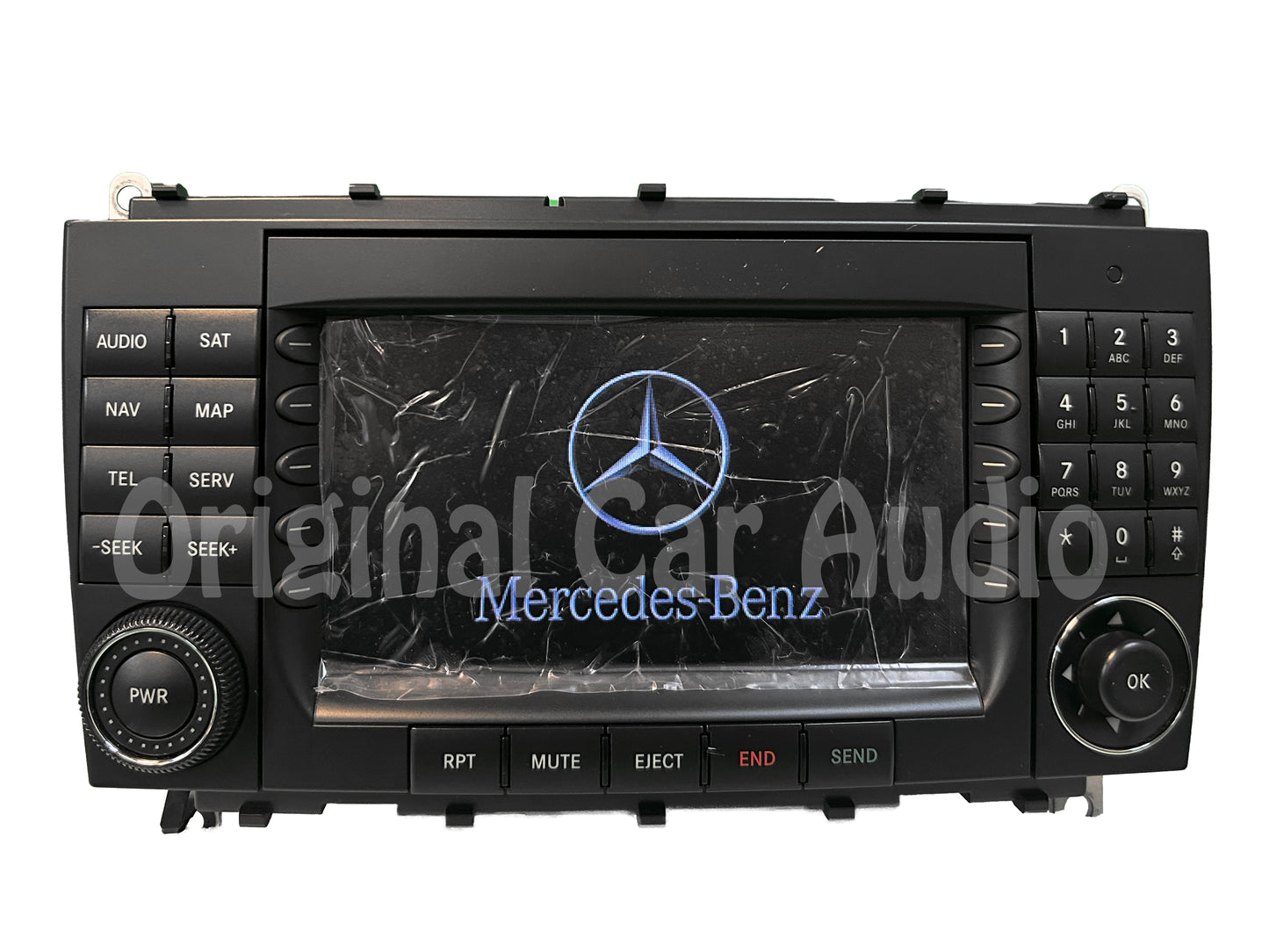 Refurbished 2005 - 2009 Mercedes-Benz CLK Class OEM Comand Navigation Radio CD Player Display 209 Type